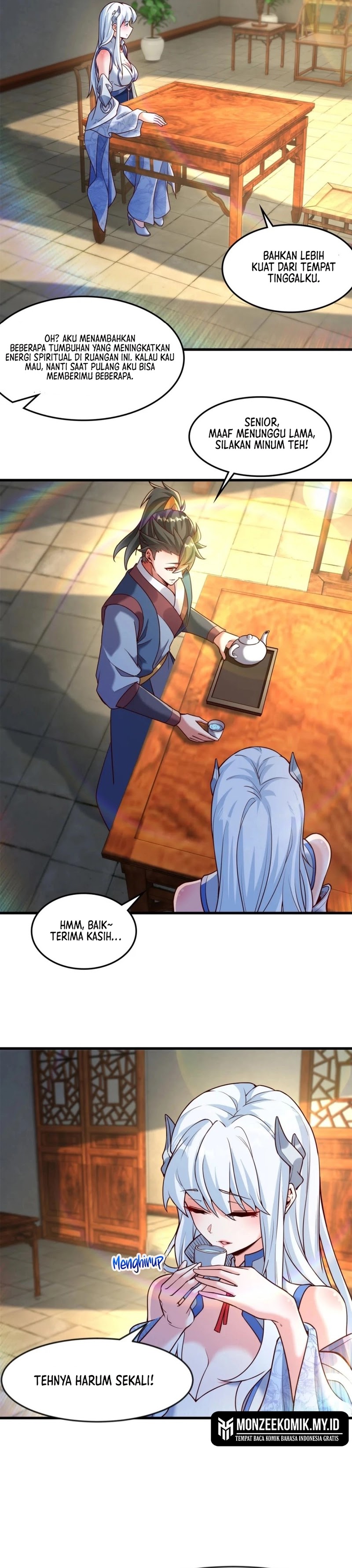 I Scared the Divine Lord as I handed over the Ancient Immortal Pill Chapter 70 Bahasa Indonesia