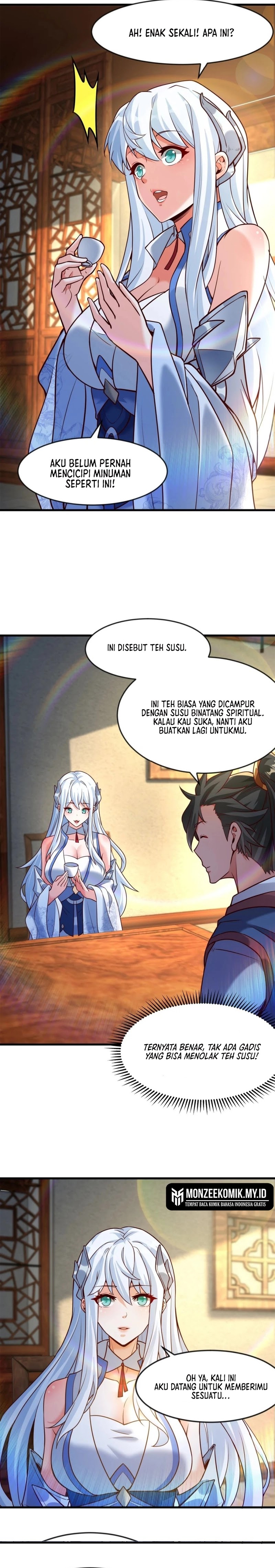 I Scared the Divine Lord as I handed over the Ancient Immortal Pill Chapter 70 Bahasa Indonesia