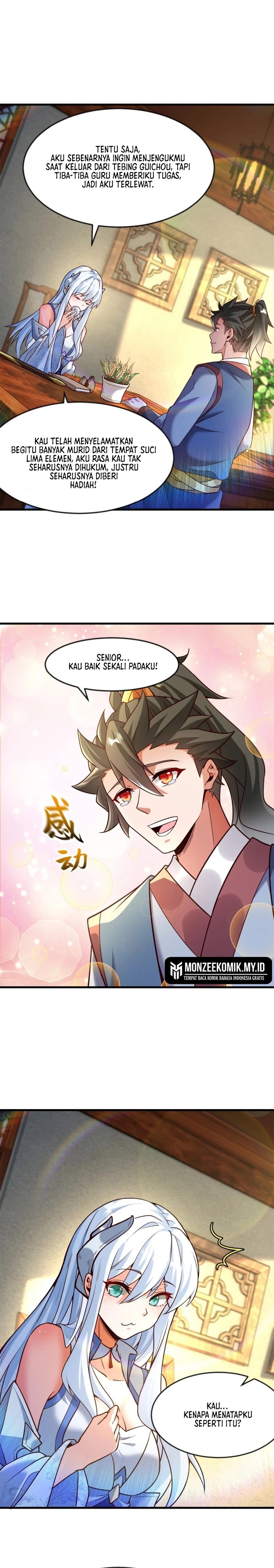 I Scared the Divine Lord as I handed over the Ancient Immortal Pill Chapter 70 Bahasa Indonesia