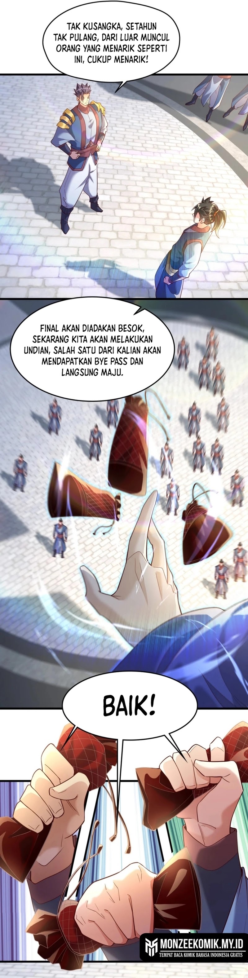 I Scared the Divine Lord as I handed over the Ancient Immortal Pill chapter 75