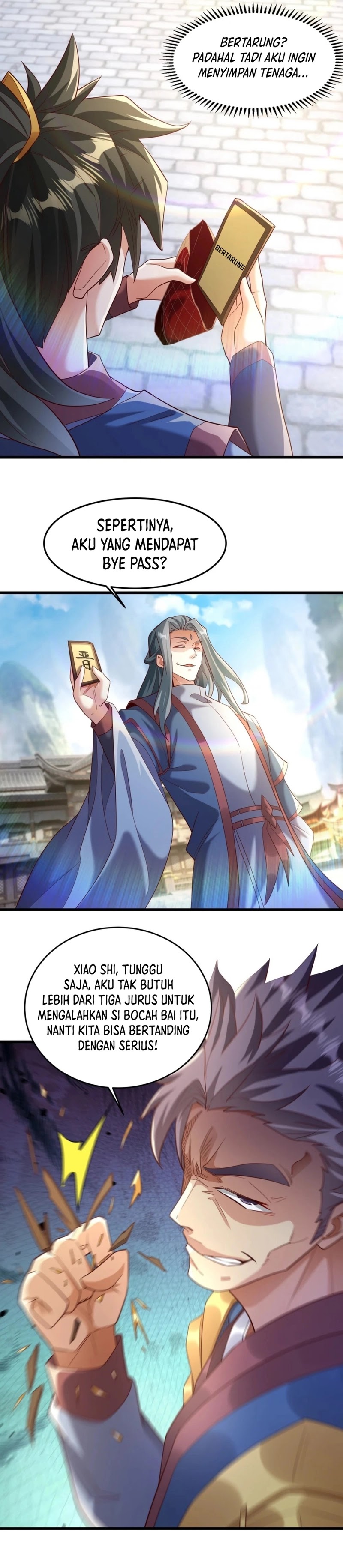 I Scared the Divine Lord as I handed over the Ancient Immortal Pill chapter 75