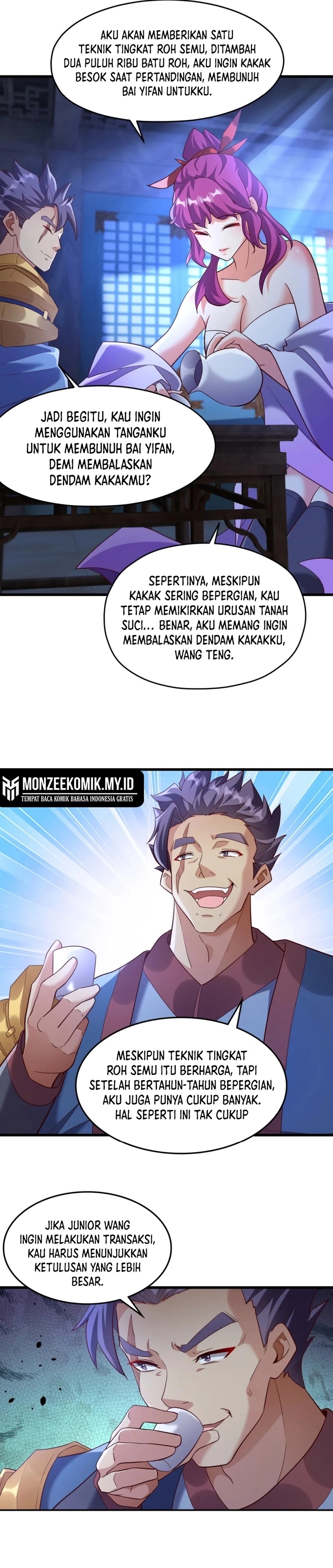 I Scared the Divine Lord as I handed over the Ancient Immortal Pill chapter 75