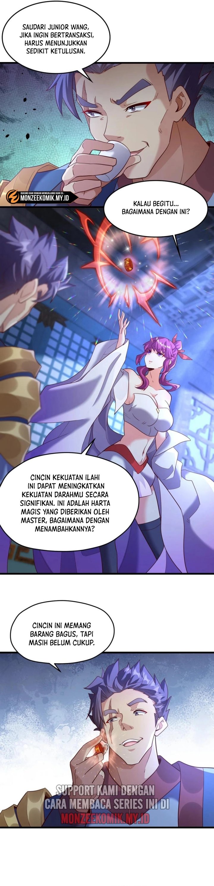 I Scared the Divine Lord as I handed over the Ancient Immortal Pill chapter 76