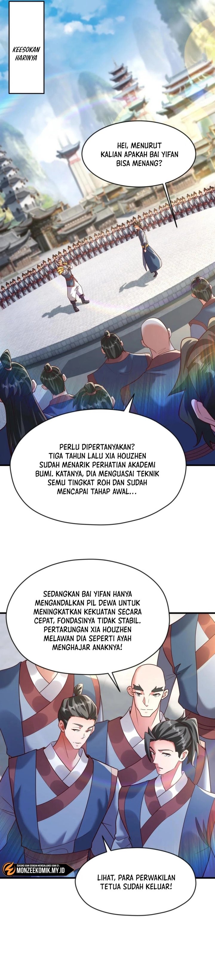 I Scared the Divine Lord as I handed over the Ancient Immortal Pill chapter 76