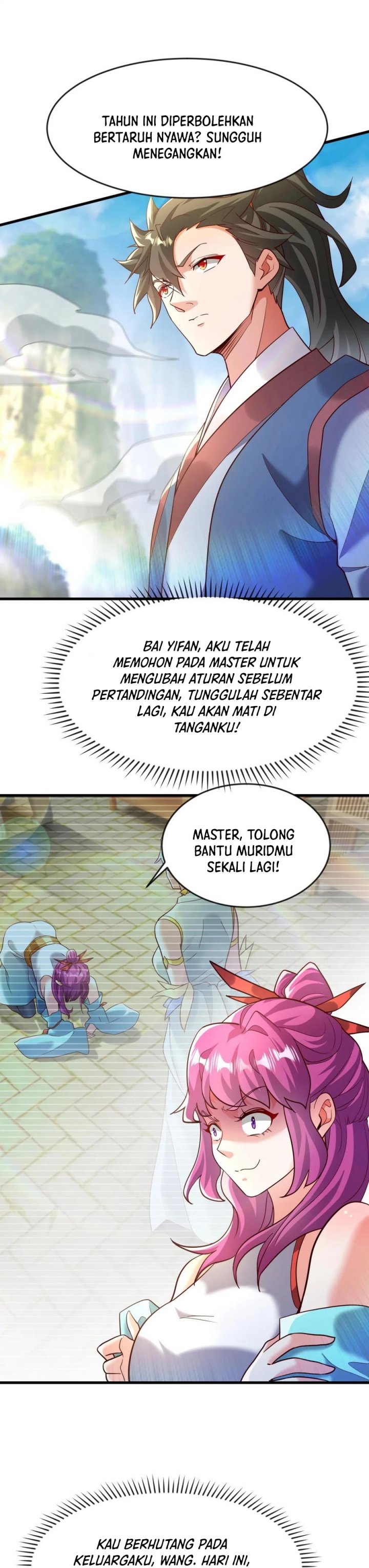 I Scared the Divine Lord as I handed over the Ancient Immortal Pill chapter 76