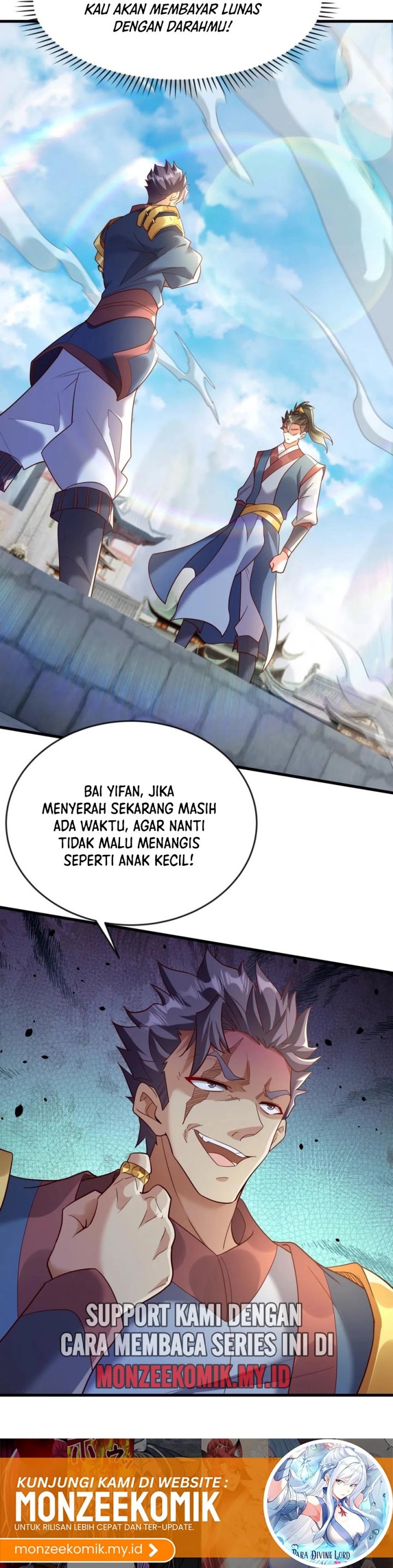 I Scared the Divine Lord as I handed over the Ancient Immortal Pill chapter 76