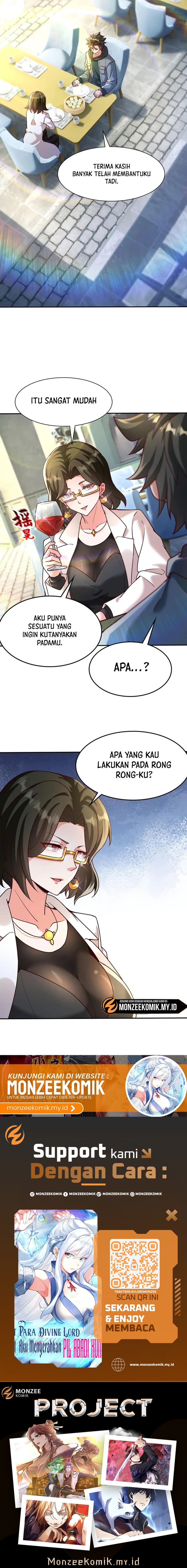 I Scared the Divine Lord as I handed over the Ancient Immortal Pill Chapter 82 Bahasa Indonesia