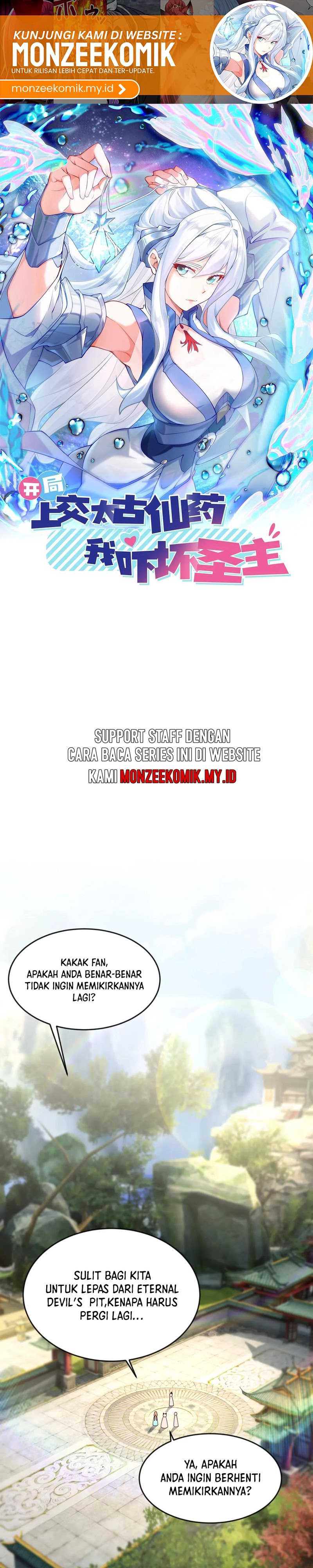 I Scared the Divine Lord as I handed over the Ancient Immortal Pill Chapter 85 Bahasa Indonesia