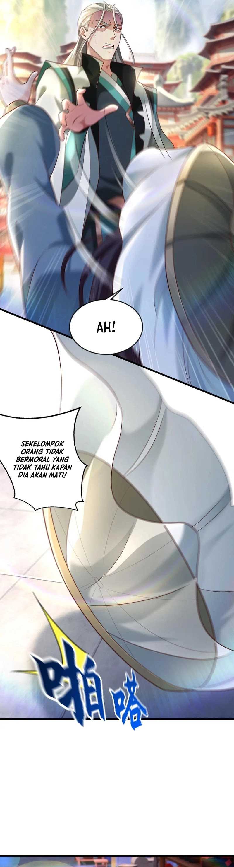 I Scared the Divine Lord as I handed over the Ancient Immortal Pill Chapter 85 Bahasa Indonesia