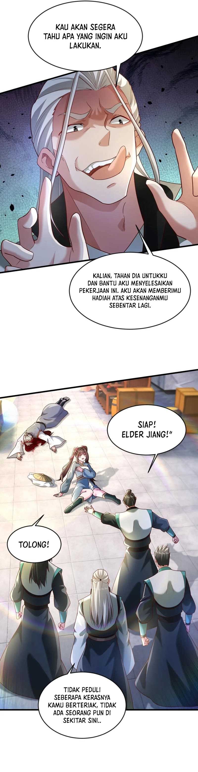 I Scared the Divine Lord as I handed over the Ancient Immortal Pill Chapter 85 Bahasa Indonesia