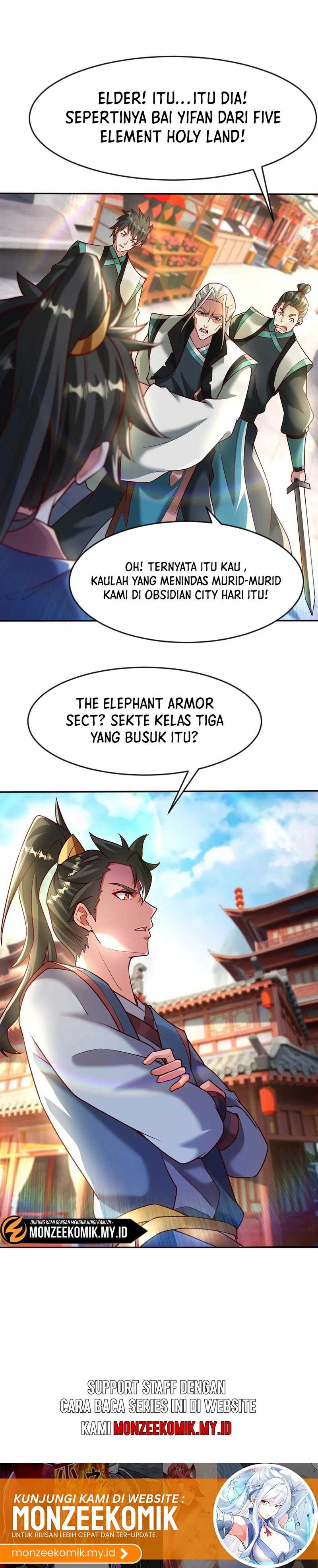I Scared the Divine Lord as I handed over the Ancient Immortal Pill Chapter 85 Bahasa Indonesia