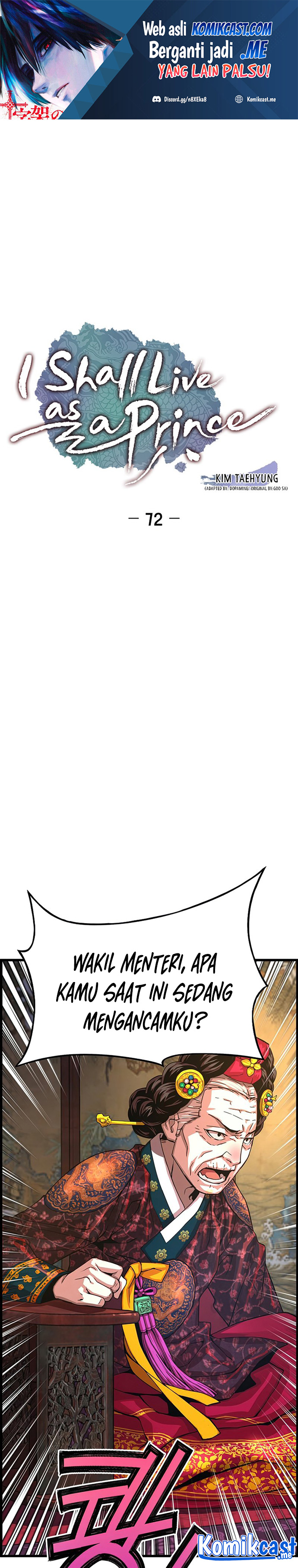 Prince From Future Chapter 72 Bahasa Indonesia