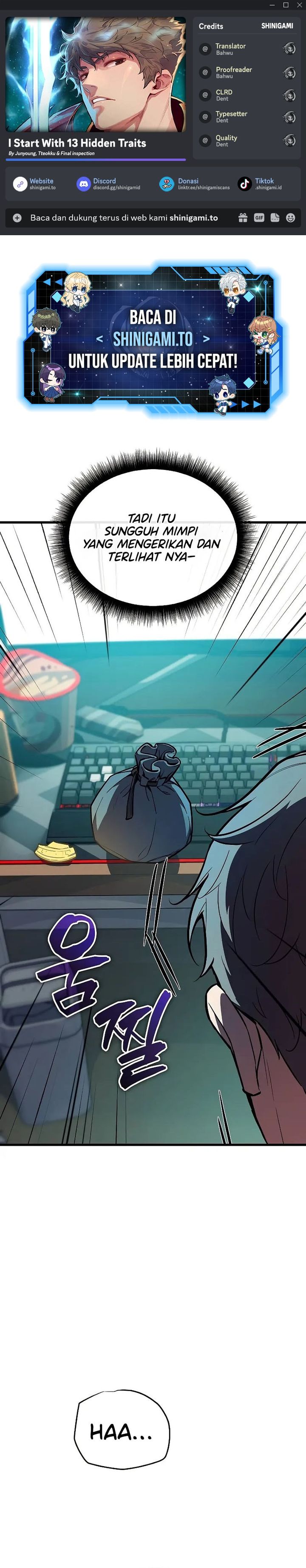 I Start With 13 Hidden Traits Chapter 03 Bahasa Indonesia