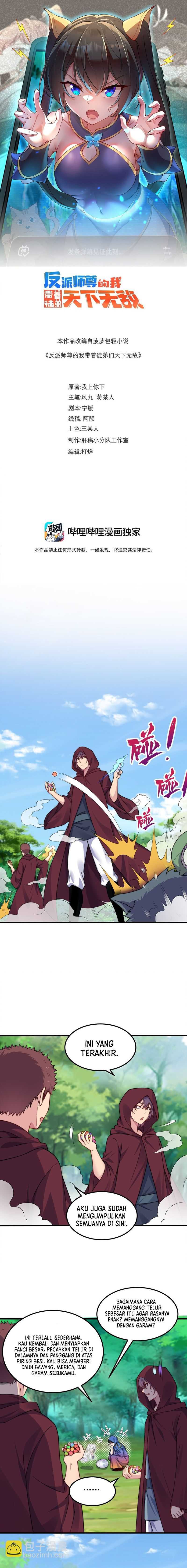 I, The Invincible Villain Master With My Apprentices Chapter 103 Bahasa Indonesia