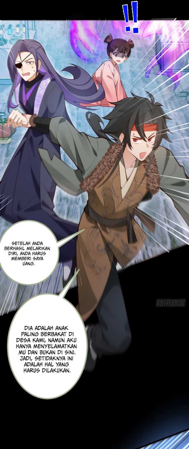 I, The Villain of Destiny Will Become the Righteous Patriarch Chapter 25 Bahasa Indonesia