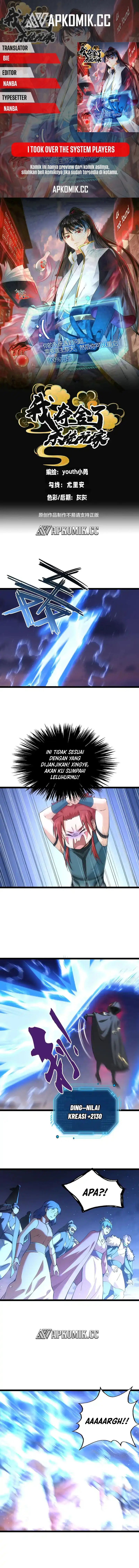 I Took Over The System Players Chapter 141 Bahasa Indonesia