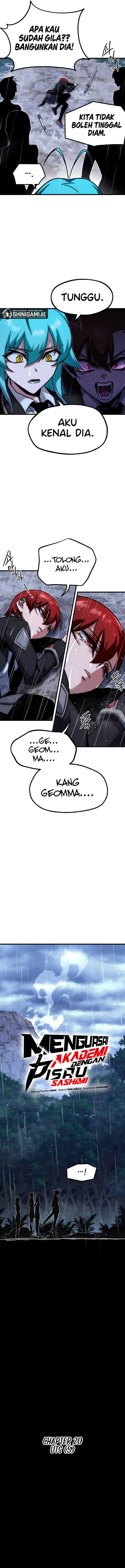 I Took over The Academy With a Single Sashimi Knife chapter 20