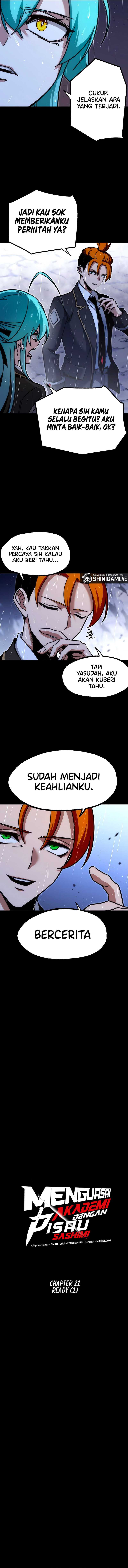 I Took over The Academy With a Single Sashimi Knife chapter 21