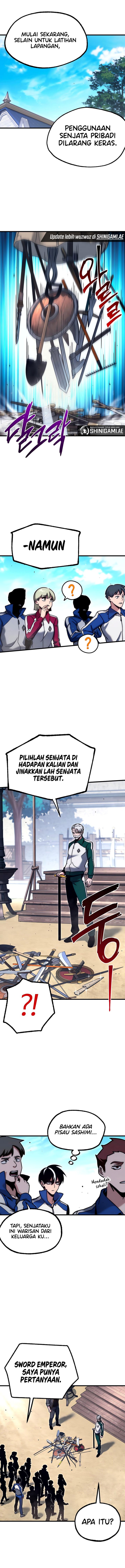 I Took over The Academy With a Single Sashimi Knife Chapter 23 Bahasa Indonesia