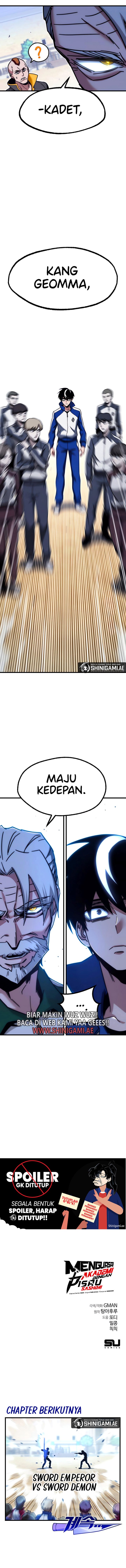 I Took over The Academy With a Single Sashimi Knife Chapter 23 Bahasa Indonesia