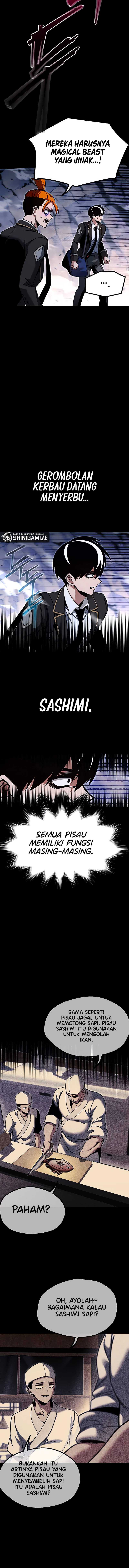 I Took over The Academy With a Single Sashimi Knife Chapter 30 Bahasa Indonesia