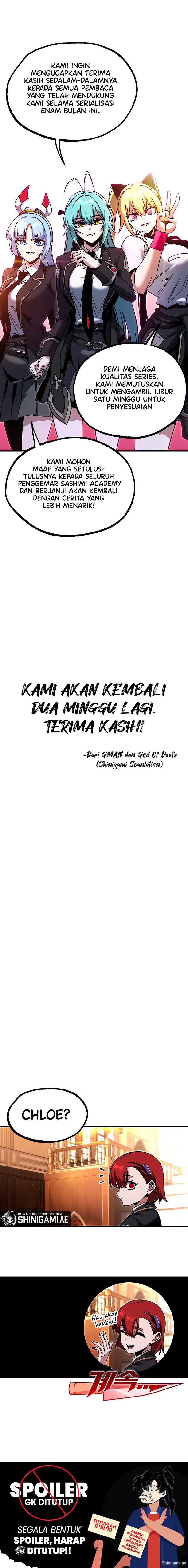 I Took over The Academy With a Single Sashimi Knife Chapter 31 Bahasa Indonesia