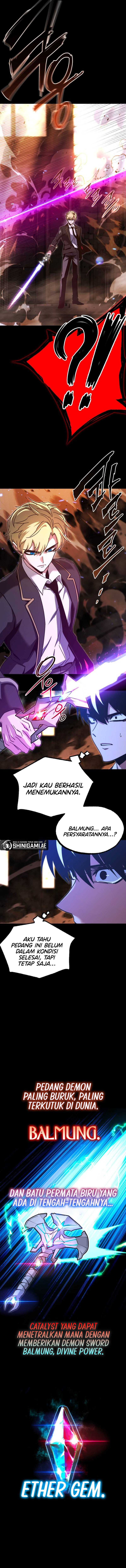 I Took over The Academy With a Single Sashimi Knife Chapter 43 Bahasa Indonesia
