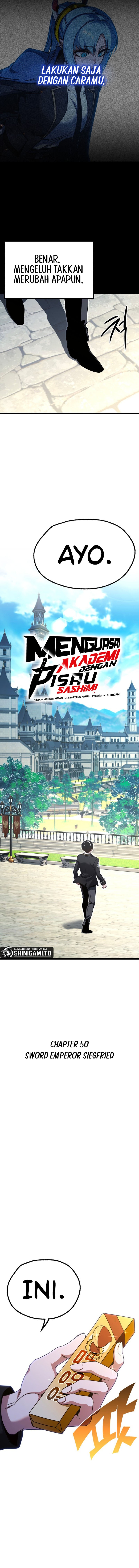 I Took over The Academy With a Single Sashimi Knife chapter 50