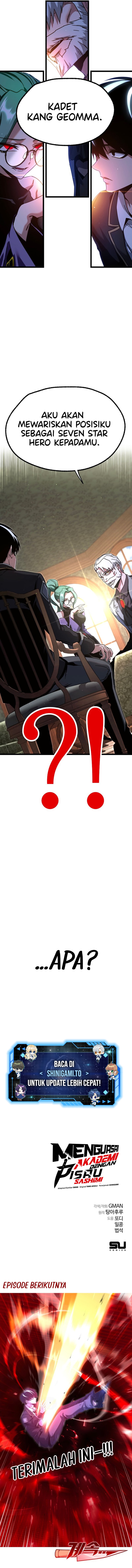 I Took over The Academy With a Single Sashimi Knife chapter 50