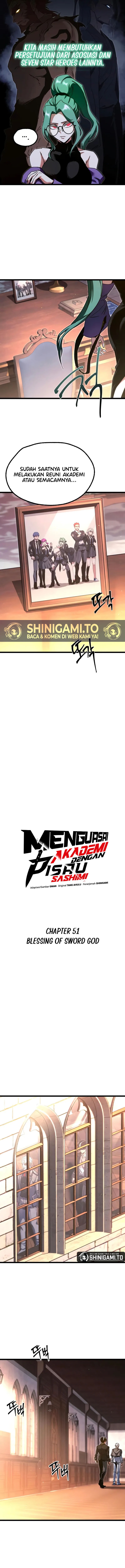 I Took over The Academy With a Single Sashimi Knife Chapter 51 Bahasa Indonesia