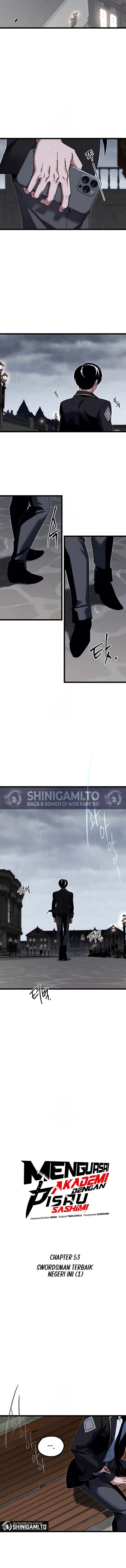 I Took over The Academy With a Single Sashimi Knife Chapter 53 Bahasa Indonesia