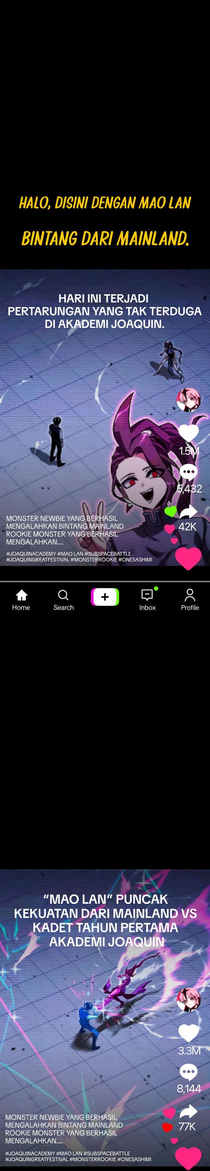 I Took over The Academy With a Single Sashimi Knife Chapter 59 Bahasa Indonesia