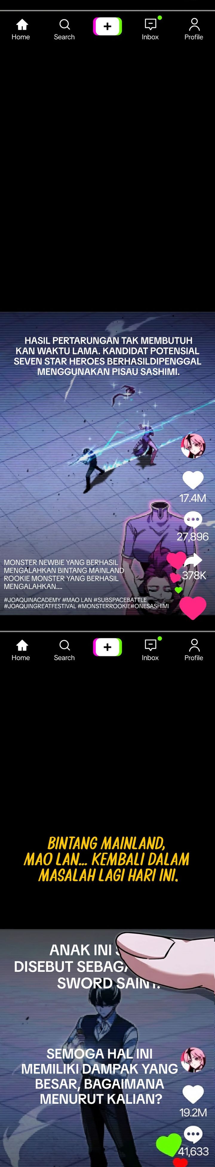 I Took over The Academy With a Single Sashimi Knife Chapter 59 Bahasa Indonesia