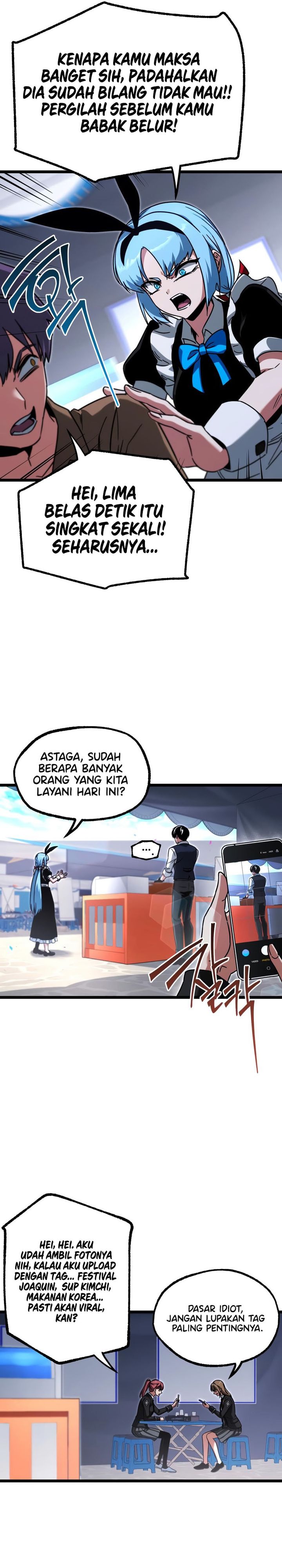 I Took over The Academy With a Single Sashimi Knife Chapter 59 Bahasa Indonesia