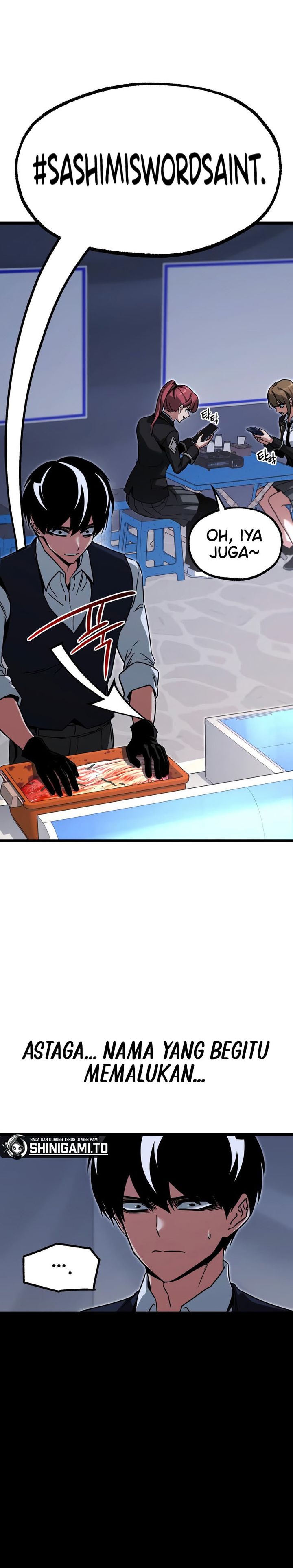 I Took over The Academy With a Single Sashimi Knife Chapter 59 Bahasa Indonesia