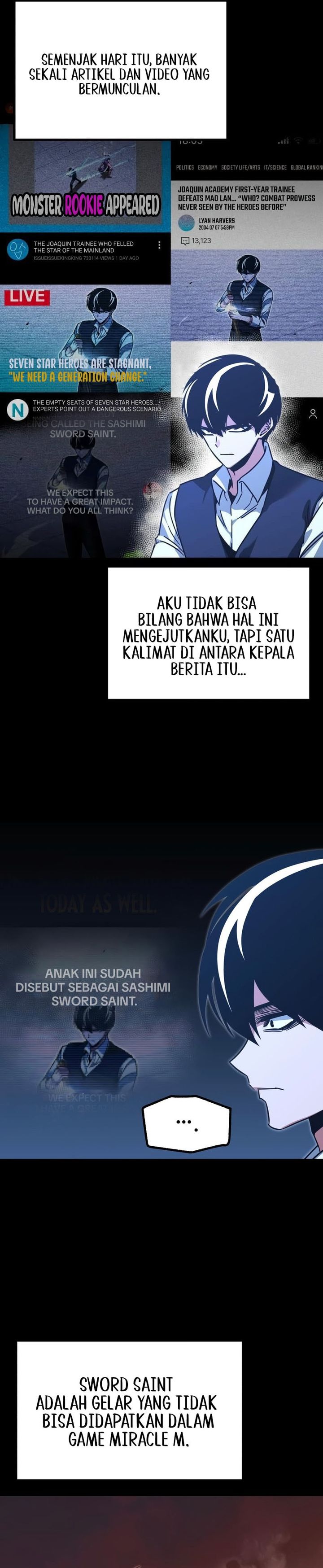 I Took over The Academy With a Single Sashimi Knife Chapter 59 Bahasa Indonesia