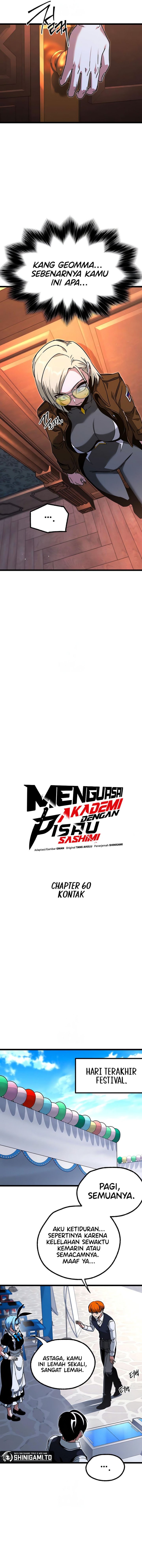 I Took over The Academy With a Single Sashimi Knife chapter 60