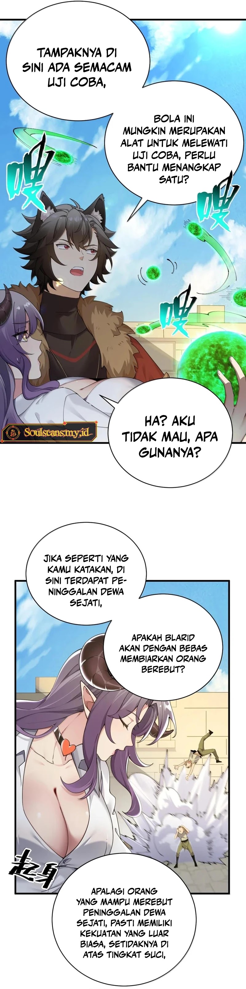 I Transmigrated Into Demon King Of Harem? chapter 92