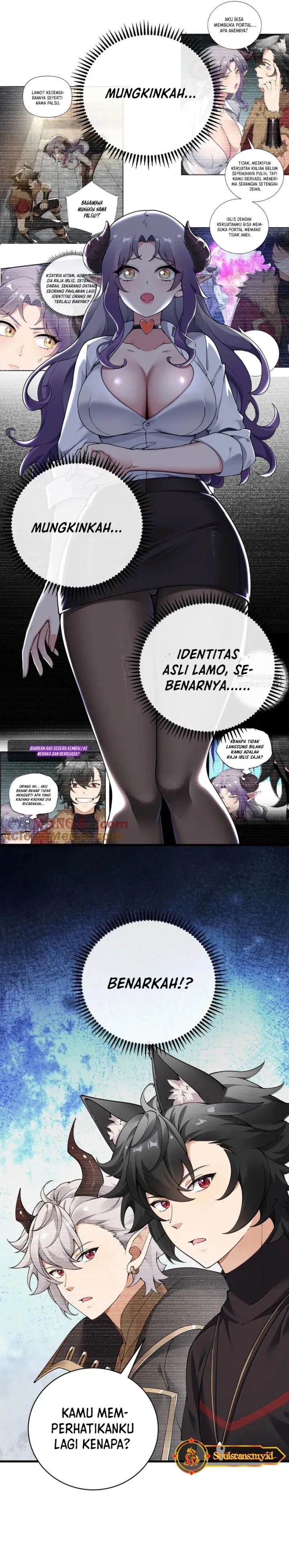 I Transmigrated Into Demon King Of Harem? Chapter 105 Bahasa Indonesia