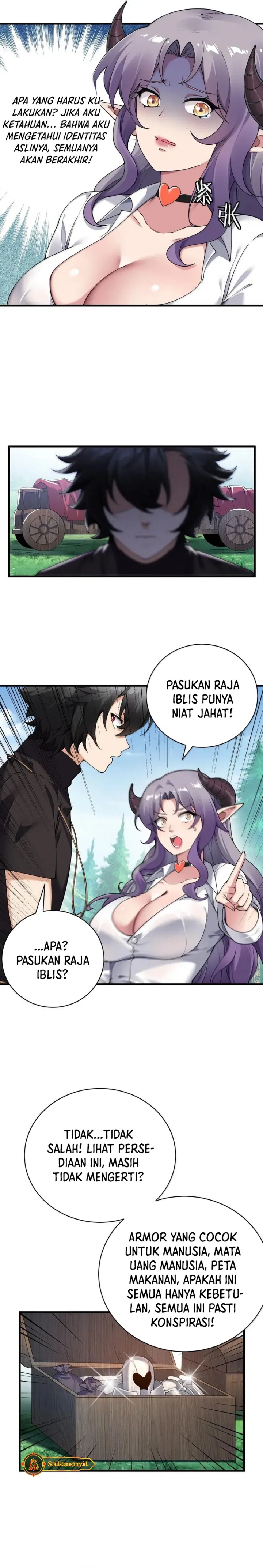 I Transmigrated Into Demon King Of Harem? Chapter 105 Bahasa Indonesia