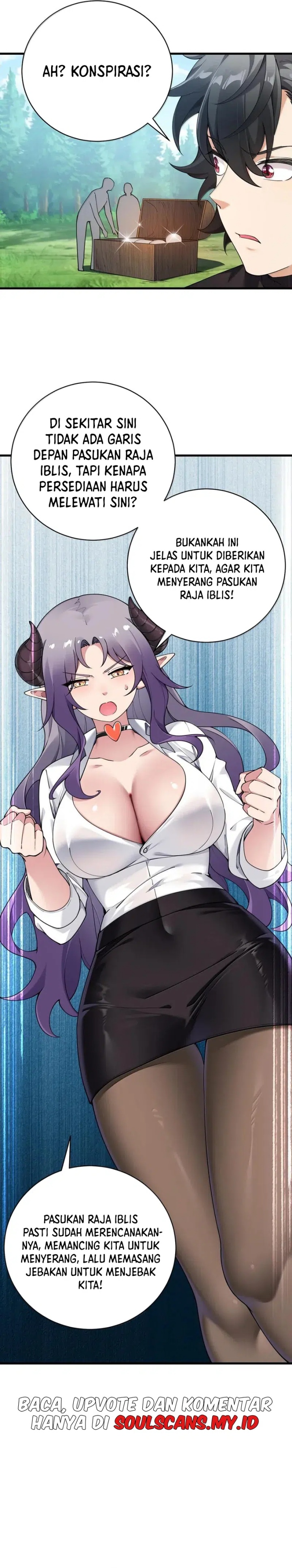 I Transmigrated Into Demon King Of Harem? Chapter 105 Bahasa Indonesia