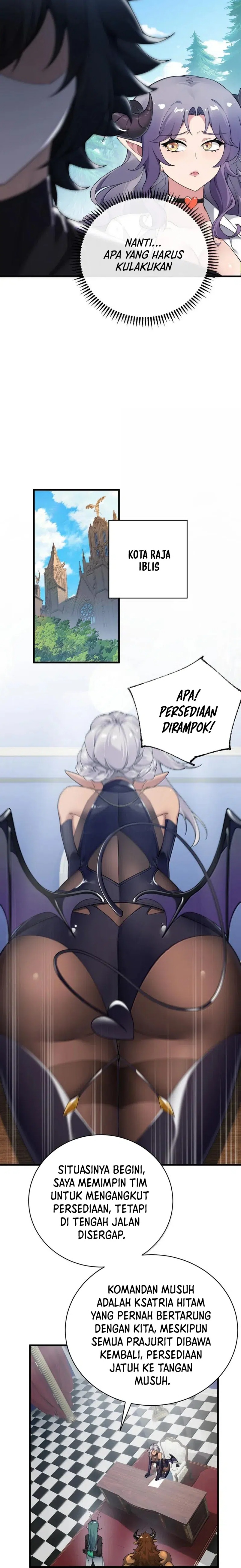 I Transmigrated Into Demon King Of Harem? Chapter 105 Bahasa Indonesia