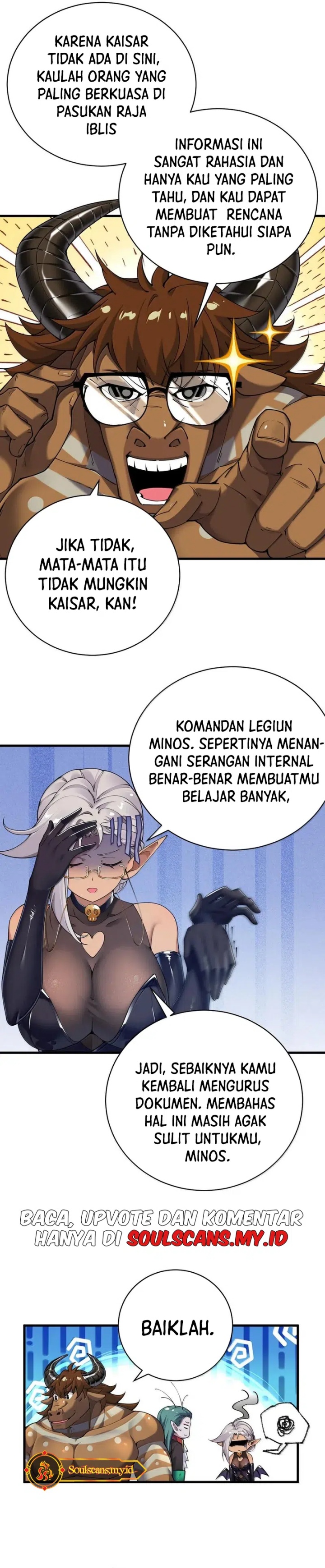 I Transmigrated Into Demon King Of Harem? Chapter 105 Bahasa Indonesia
