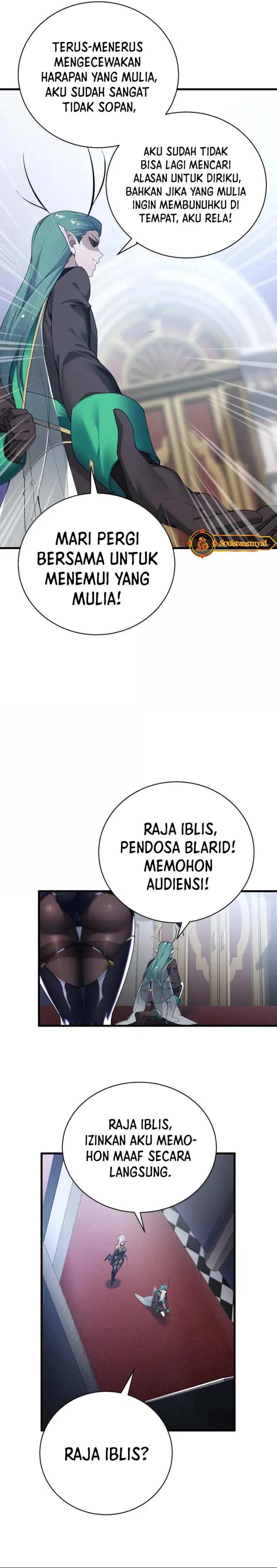 I Transmigrated Into Demon King Of Harem? Chapter 105 Bahasa Indonesia