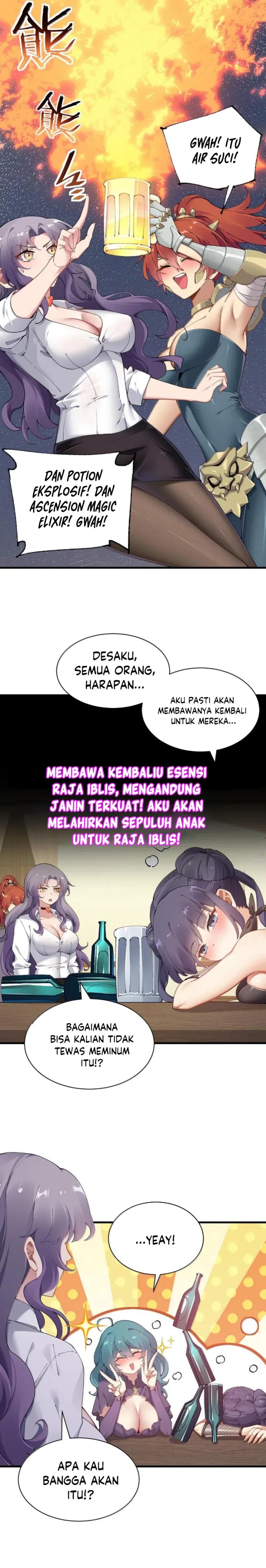 I Transmigrated Into Demon King Of Harem? Chapter 127 Bahasa Indonesia