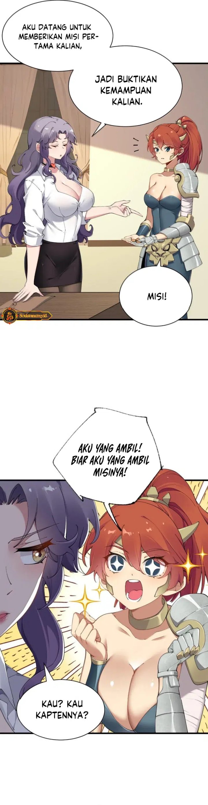 I Transmigrated Into Demon King Of Harem? Chapter 127 Bahasa Indonesia