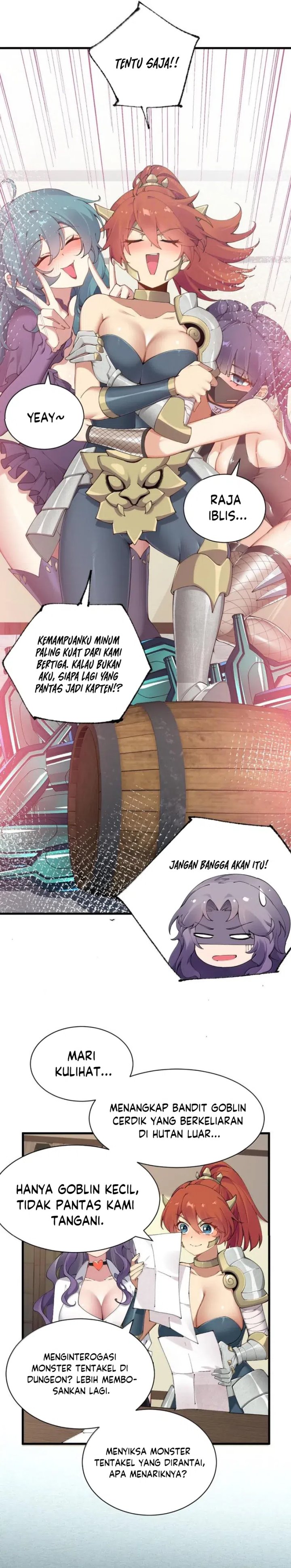 I Transmigrated Into Demon King Of Harem? Chapter 127 Bahasa Indonesia