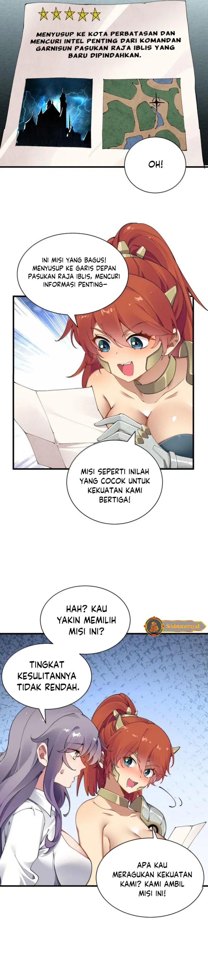 I Transmigrated Into Demon King Of Harem? Chapter 127 Bahasa Indonesia