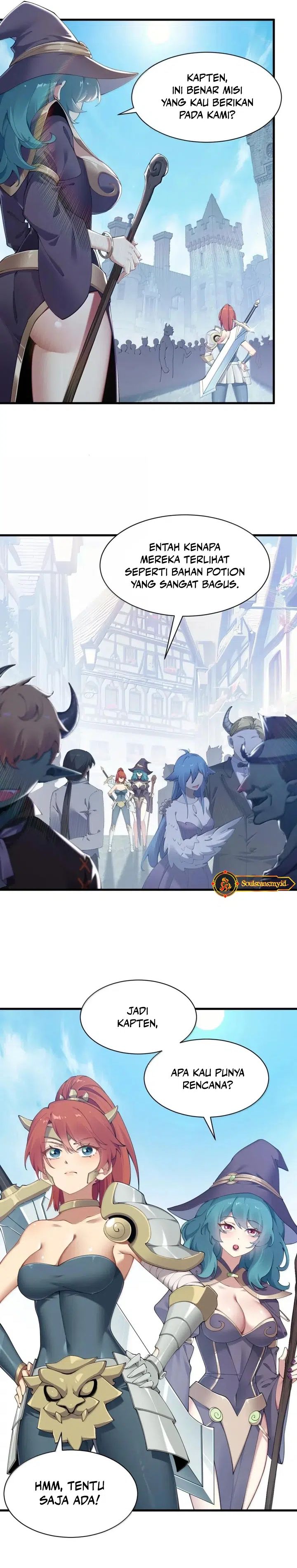 I Transmigrated Into Demon King Of Harem? Chapter 128 Bahasa Indonesia