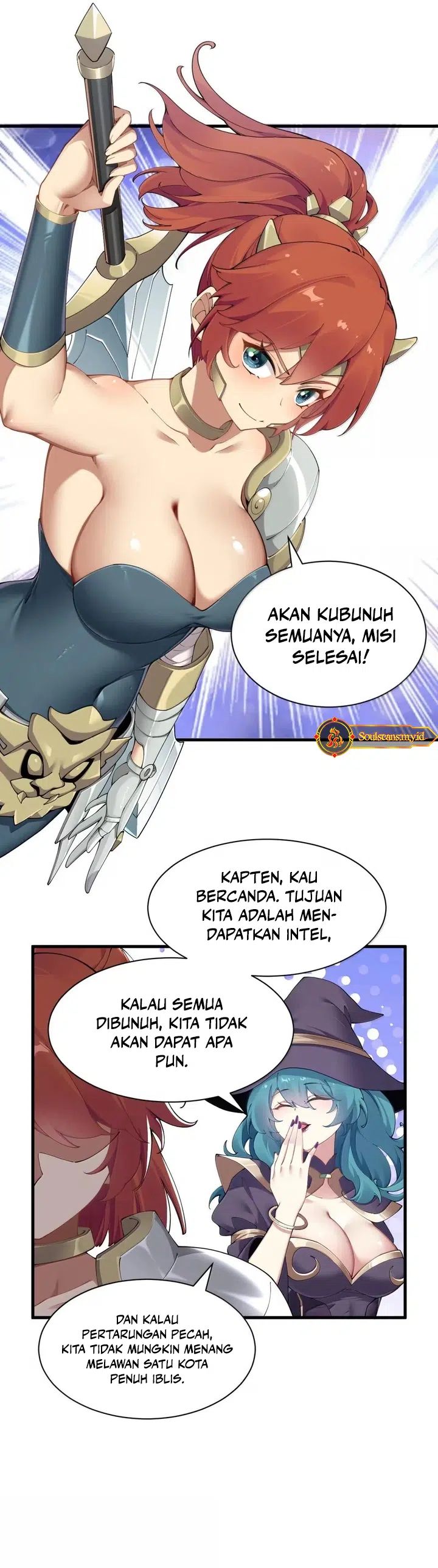 I Transmigrated Into Demon King Of Harem? Chapter 128 Bahasa Indonesia